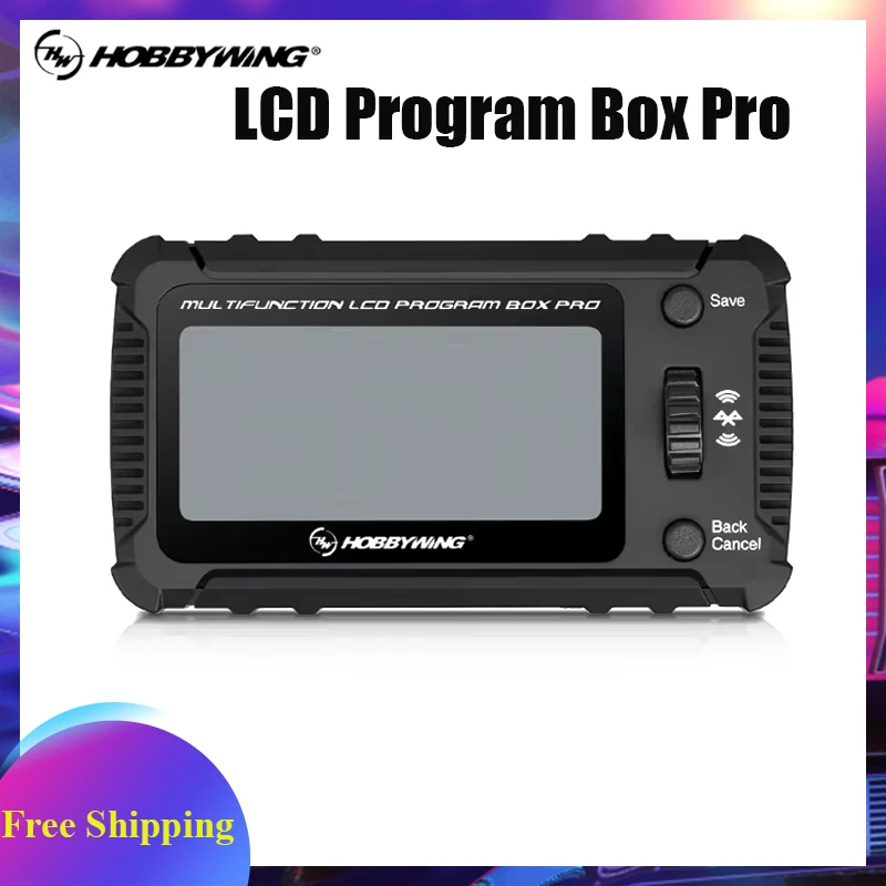 HOBBYWING LCD Program Box Pro w/ Bluetooth for PLATINUM XERUN EZRUN ESC RC Model Car Boat Airplane Parameter Setting Accessories