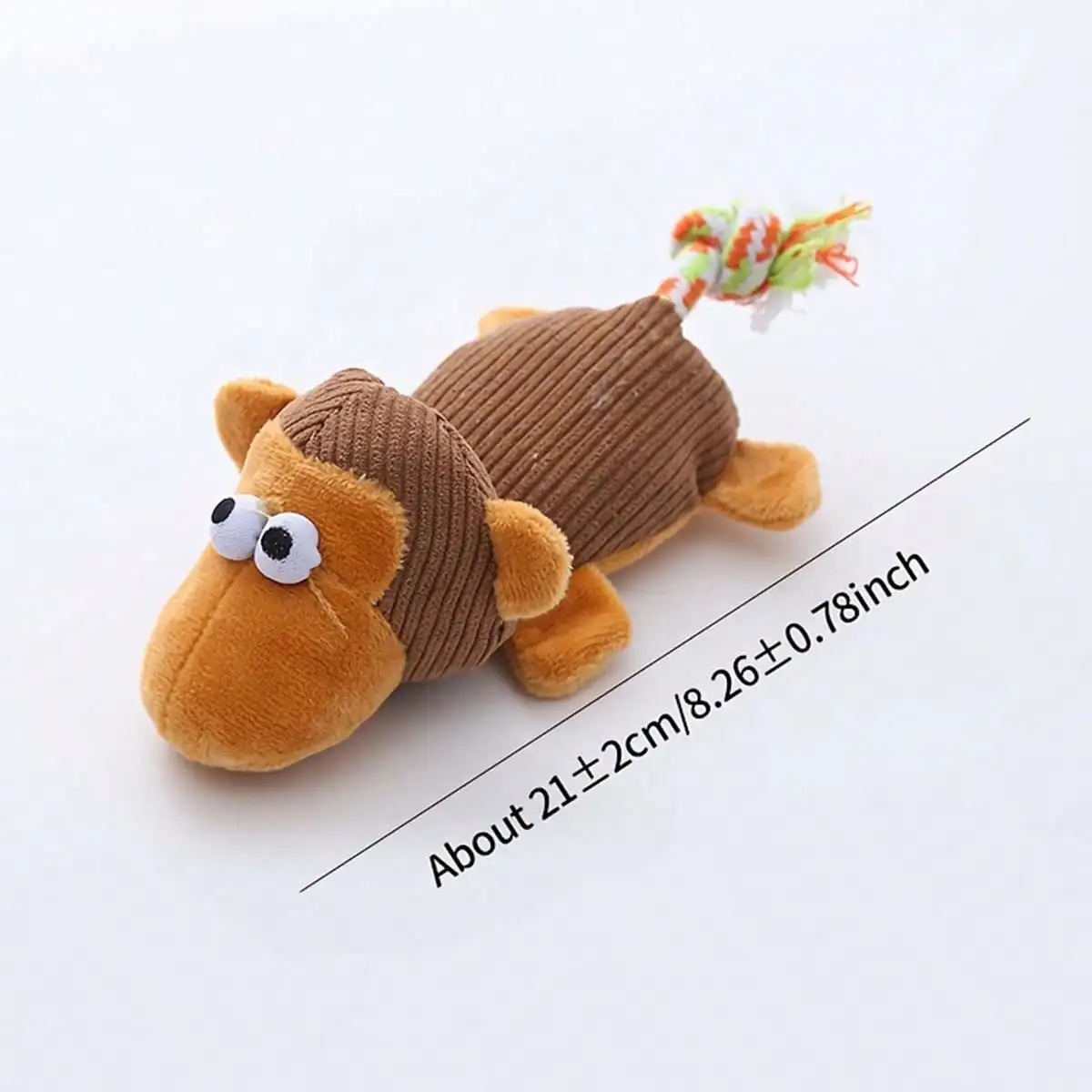 plush-dog-toy-fun-squeaky-dog-toy-with-ends-soft-animal-chew-toy-for-puppy-teething-fun-interactive-game-pet-teething-toy