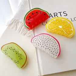 Accessories Japanese And Korean Cute Fruit Grab Clip Back Head Shark Clip Pan Hair Clip Large Ponytail Clip Hair Accessories