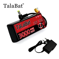 3000MAH 2S 5C 10C 7.4V Lipo batteria + caricabatterie indicatore di alimentazione per occhiali Fatshark Dominator Skyzone Aomway FPV occhiali RC Drone