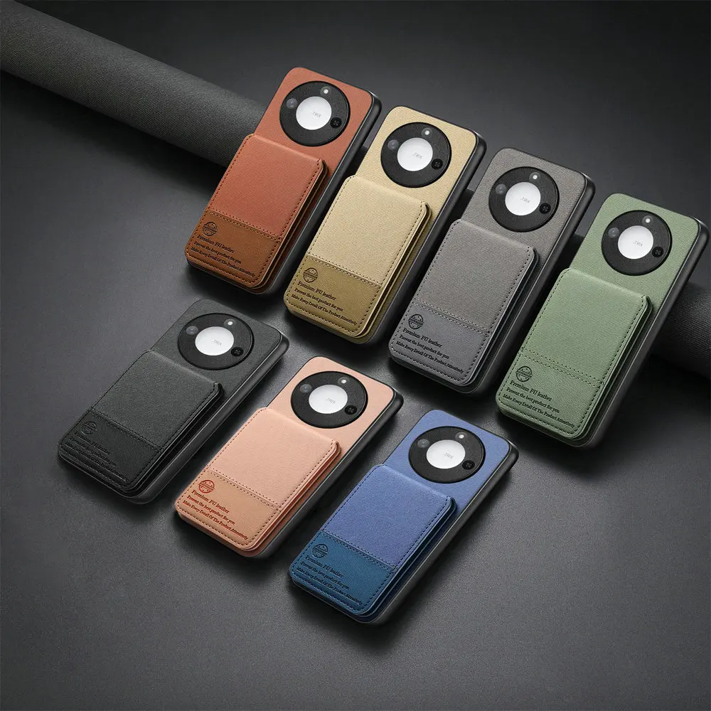 Honor X9D X9C الذكية 5G الغطاء الخلفي تتفاعل حجب حامل بطاقة جلدية Funda Honor X9C حافظة الهاتف الشرف X9 C X 9 غطاء المحفظة المغناطيسية #6