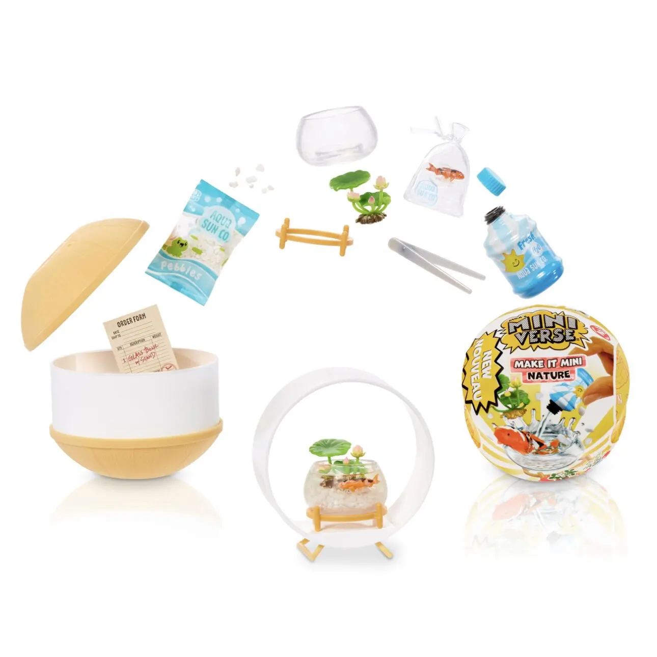 Miniverse Make It Mini Nature DIY Blind Box Miniature Nature Scene Craft Kit Collectible Toy with Display Parts for Kids Gifts view 4