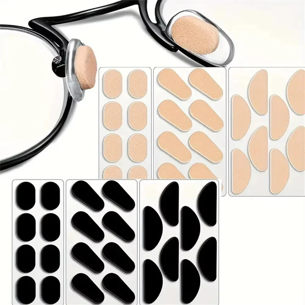 Anti‑slip Glasses Nose Pads Self‑adhesive Soft Foam Protection Eyeglass Sponge Bridg Instant Lifting Effect for Comfortable Wear