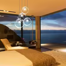 Bubble Pendant Light Glass Ball