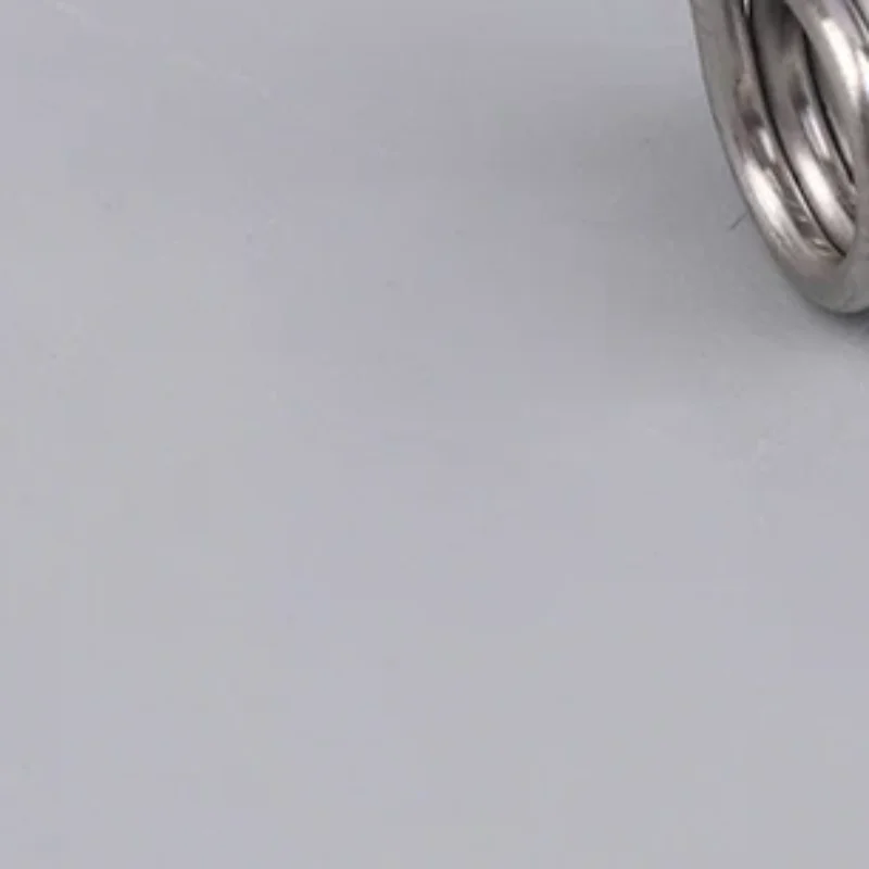 2Pcs/Set Refrigerator Divider Door Hinge Spring Accessories Baffle Strong Stainless Steel Refrigerator Door Torsion Springs