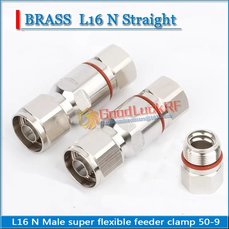 1X Pcs High-quality L16 N Male Clamp Solder for 1/2\