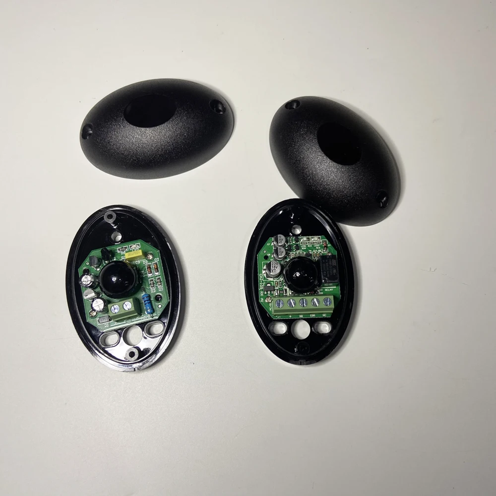 

5Pcs Outdoor Active Infrared Detector Hidden Alarm Home Security Output NC NO Signal Blocking IR Single Beam Sensor Waterproof