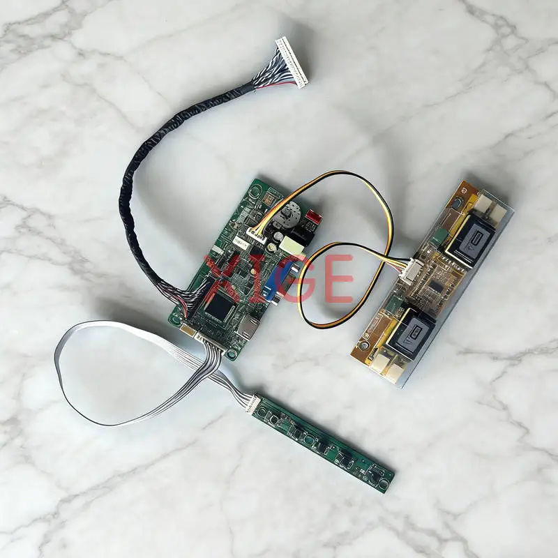Monitor Controller Drive Board Fit HT190E01 HSD190ME13 HSD190MEN3 HSD190ME12 1280*1024 LVDS 30-Pin 4-CCFL 1280x1024 HDMI+VGA Kit
