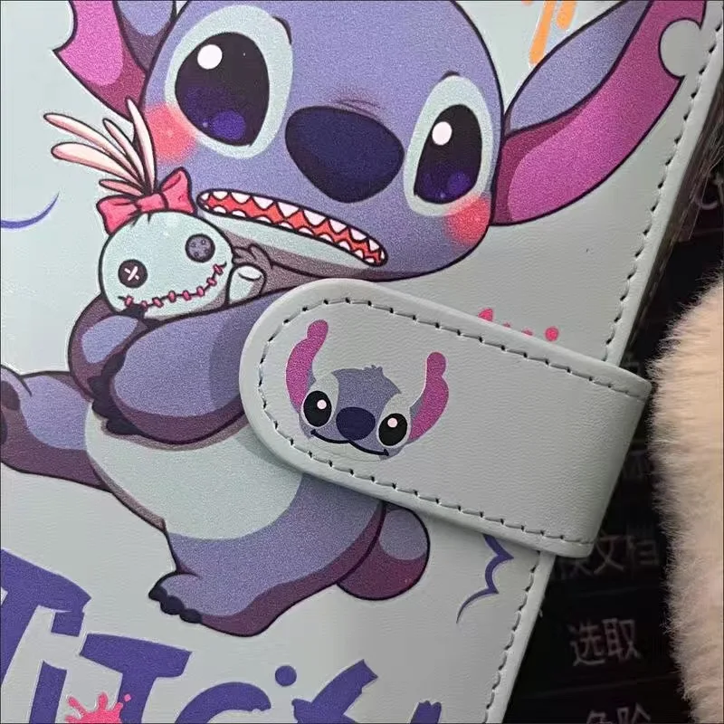 Disney Lilo & Stitch Pu Cartoon Notebook Cartoon Tablet Supplies School Office Stationery Student Gifts