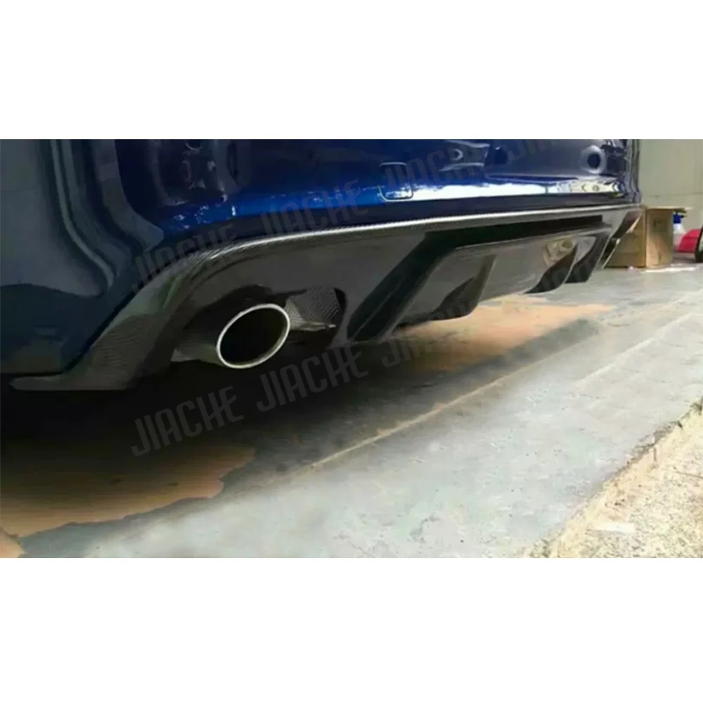 For Audi A5 Sline S5 Sport Sedan 2008 2009 2010 2011 Not Standard Carbon Fiber Rear Diffuser Splitter Bumper Protect Guard - view 6