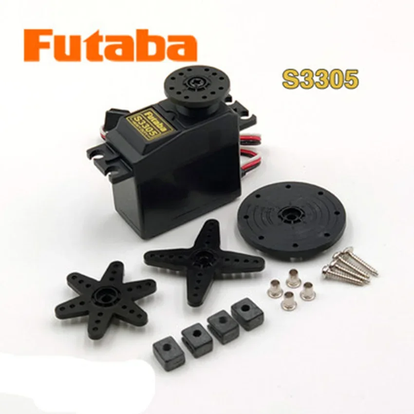 Original Futaba S3305 Standard Analog Servo 8.9kgf cm (6.0V) 46.5g  Fixed-Wing High-Torque Metal Gear For Rc Gasoline airplane