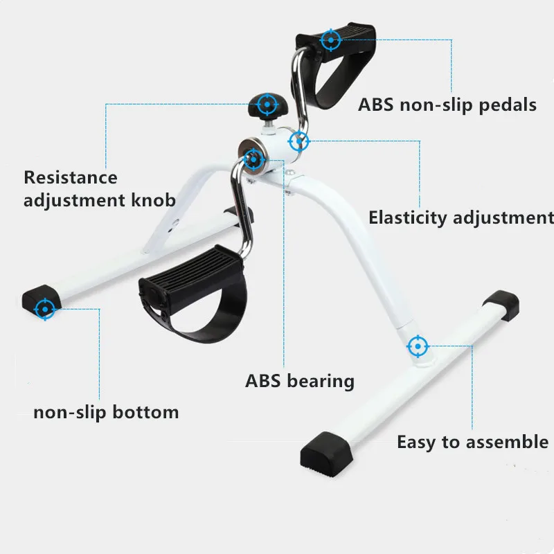 Anti-scivolo Indoor Fitness Bike palestra allenamento gamba Trainer pedale bici gamba riabilitazione strumenti di esercizio bici Trainer