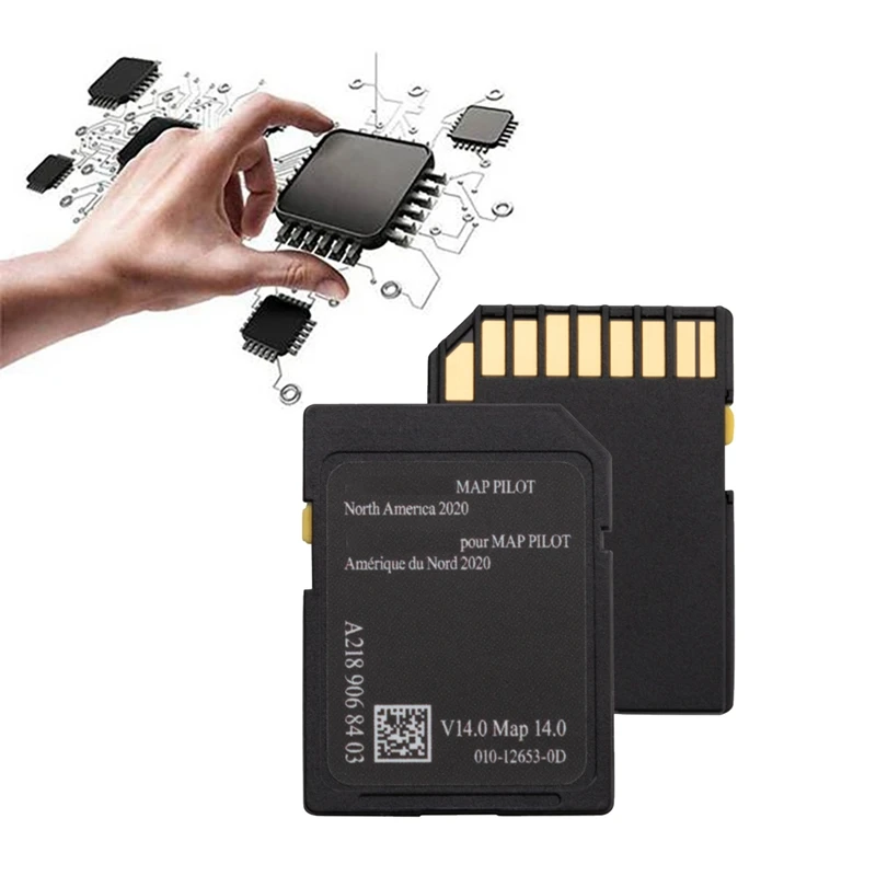 Latest 2022-2021 A218 A14 Navigation Card A2189068403 Navigation GPS Card V14.0 GPS CLA GLA Maps Card Durable