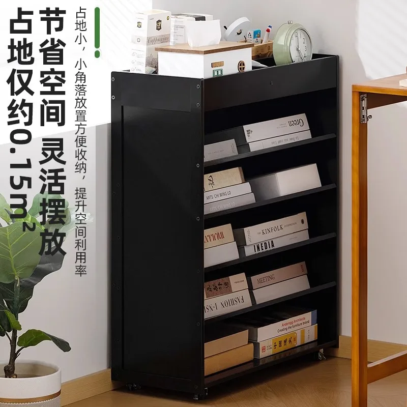 Детская книжная полка от пола до потолка, простая настенная полка, стеллаж для домашнего хранения для гостиной, чехол для книг с картинками, зона чтения, организация