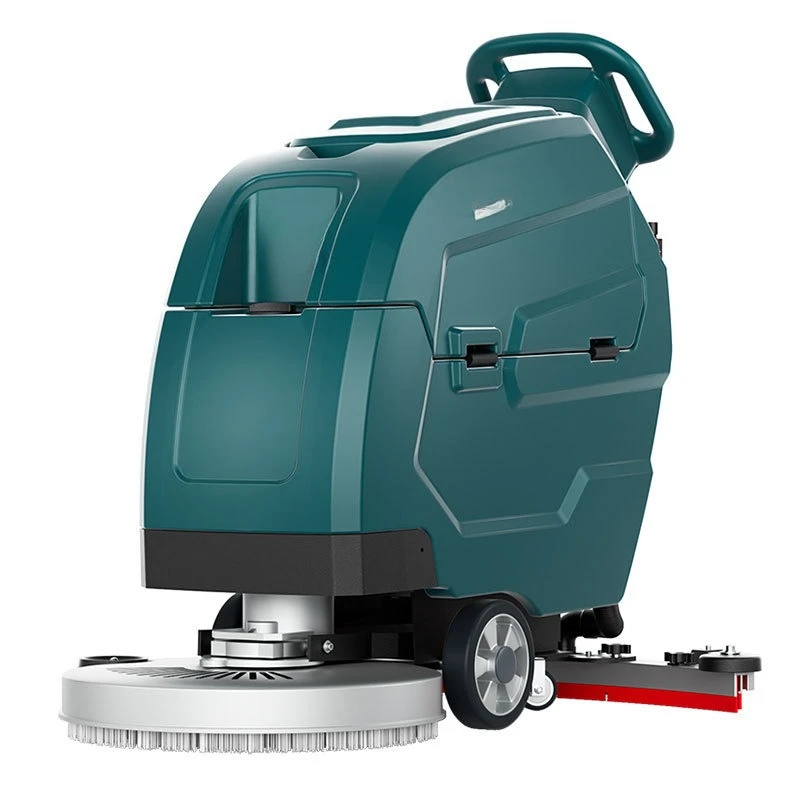 

Hand Push Scrubber Factory Workshop Property Shopping Mall Garage Mopping Machine Industrial Scrubber