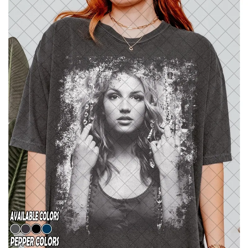 Britney Spears Fan T-shirt, Unisex Gift T-shirt, Women's T-shirt, All Season Unisex Retro T-shirt