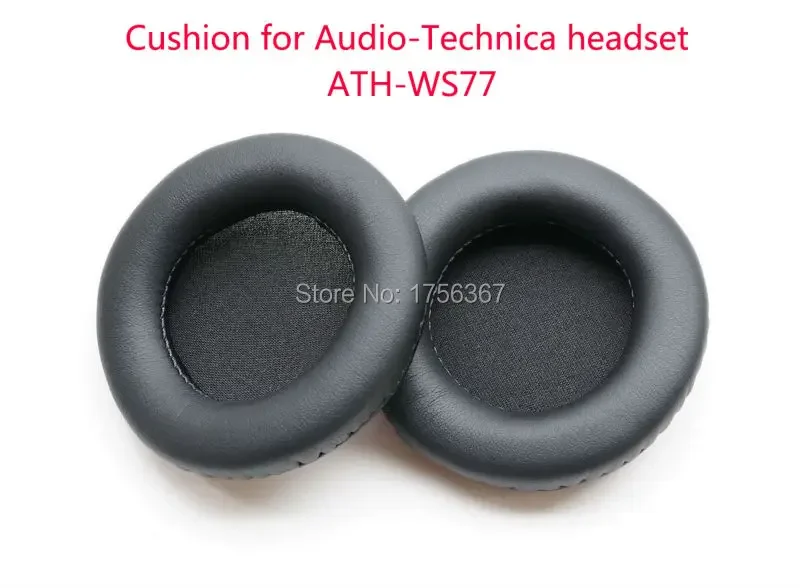 เปลี่ยนแผ่นรองหูฟังใช้งานร่วมกับ Audio-Technica ATH-W77ชุดหูฟัง,เบาะเดิม Earmuffs/คุณภาพสูง