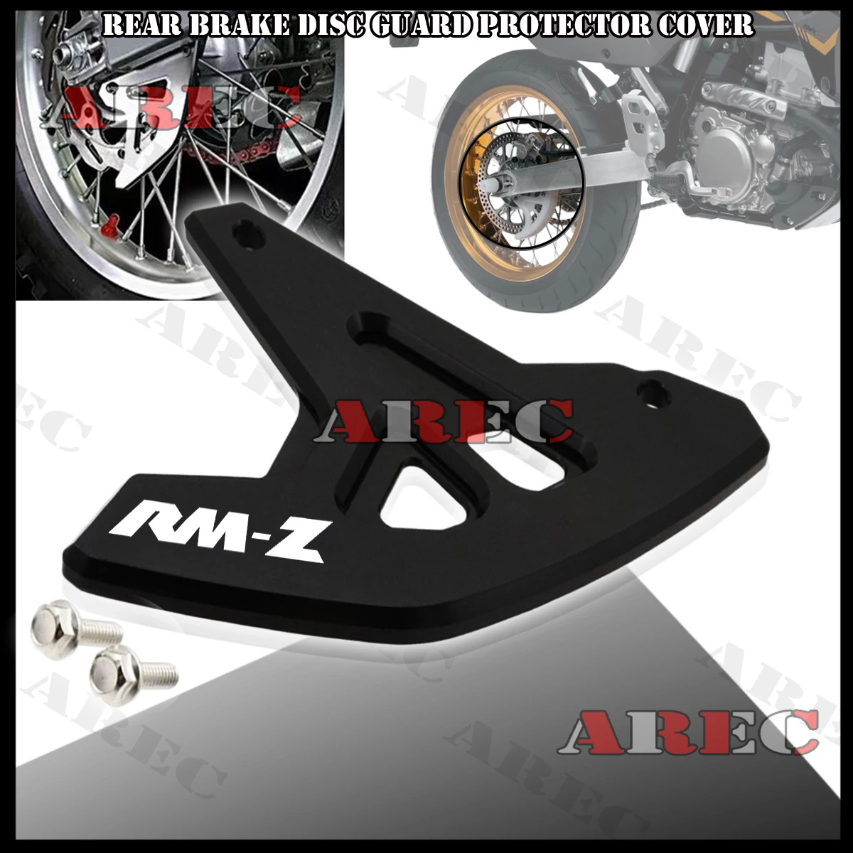 

Аксессуары для мотоциклов с логотипом RMZ, защита заднего тормозного диска для SUZUKI RMZ 450 2005-2022 RMZ 250 2007-2022 RMZ 450 250