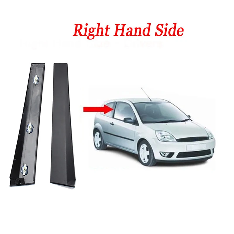 1473662 Car Window B Pillar Moulding Trim Covwe Guard for Ford Fiesta 3 Door Mk6 2001-2008