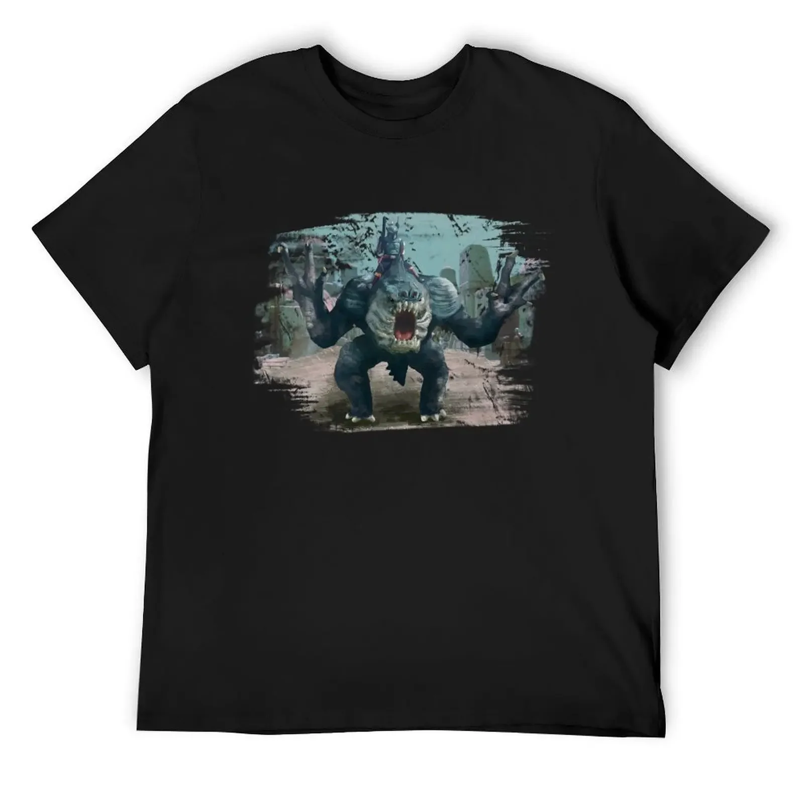 Boba Fetts Rancor T-Shirt sports fans hippie clothes graphics rapper graphic tees mens clothes