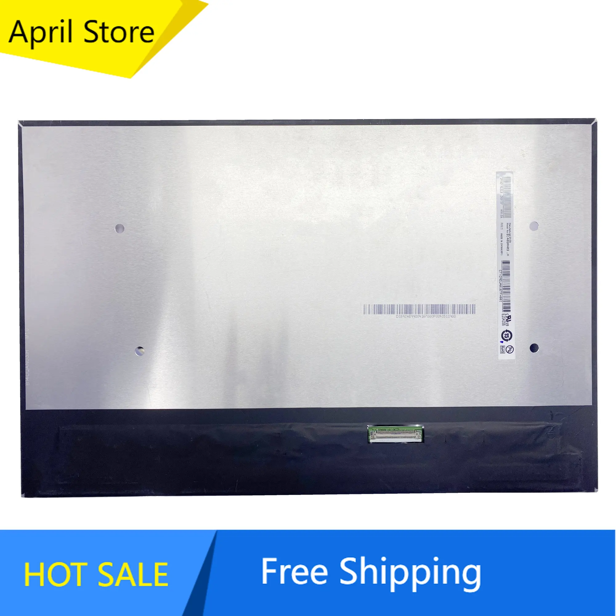 

B140QAN03.H 14.0 inch Laptop LCD Screen Display Panel Replacement 2560*1440 EDP 40 Pins