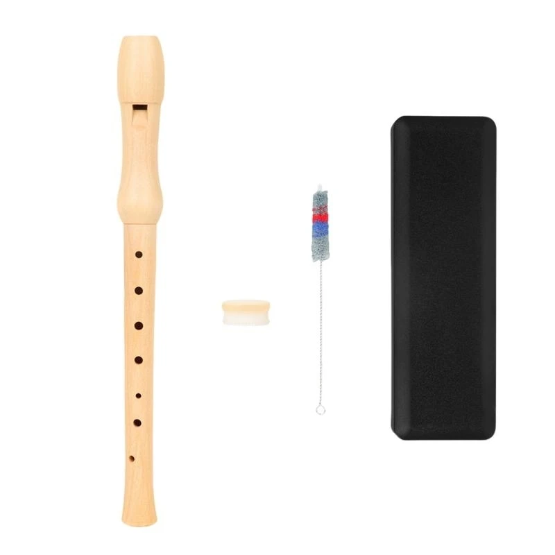 Soprano Recorder 8 Hole Recorder German British Fingering Recorder