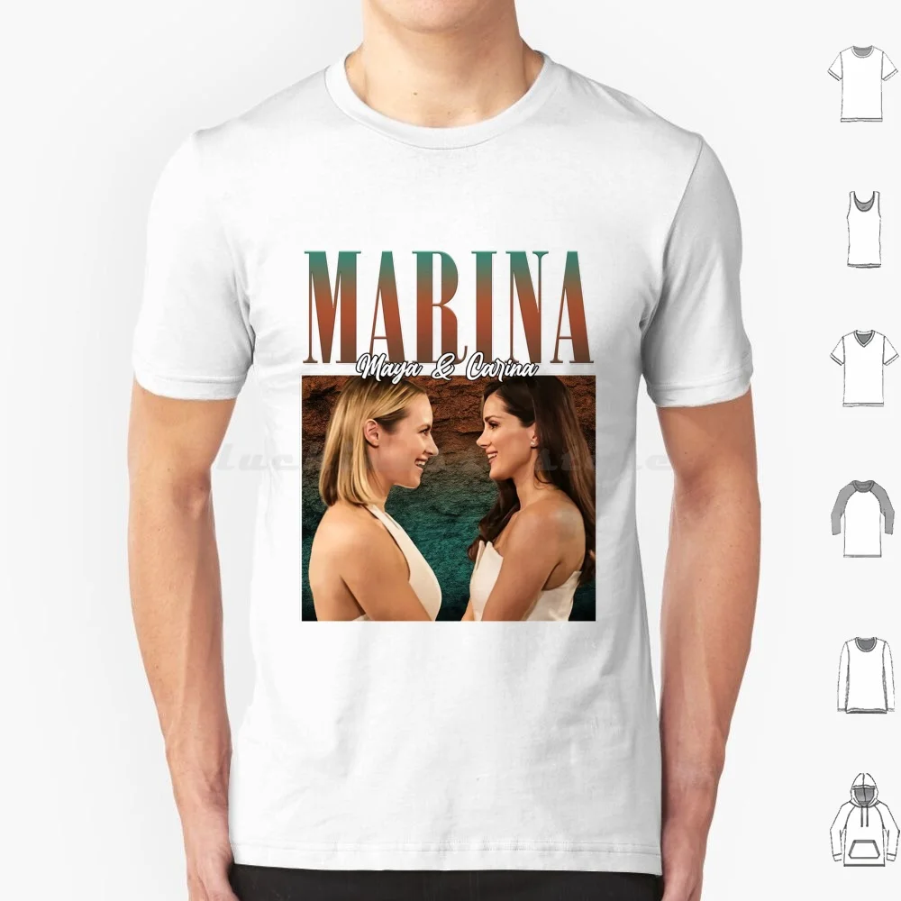 Camiseta Retro Maya Carina, camiseta fresca de algodón 6xl, camiseta Retro Maya Carina Danielle Savre Maya Bishop Carina Deluca Stefania Spampinato
