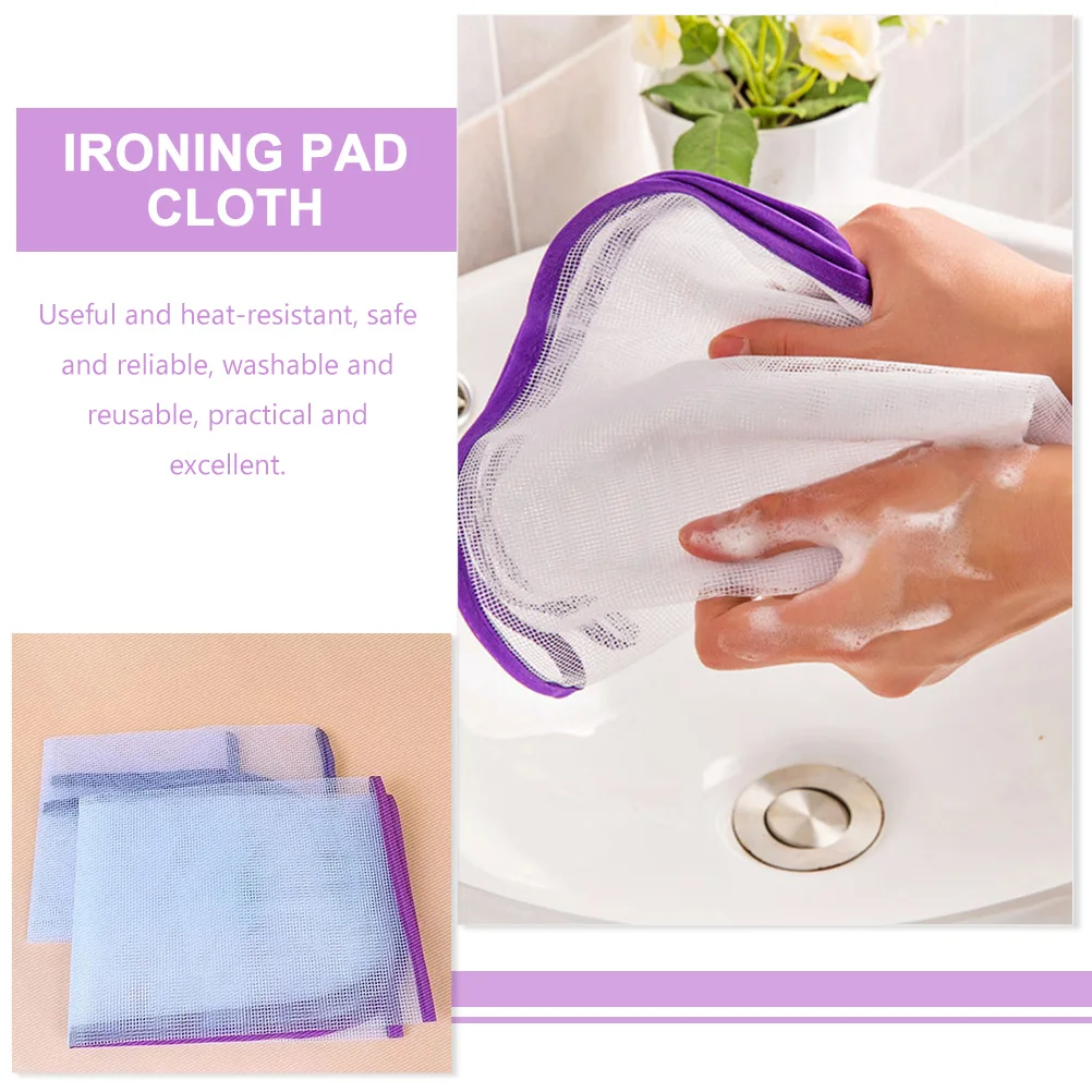 

5 pcs Foldable Heat Resistant Pad Reusable For Home Use Pressing Cloth Mesh Pad Protective Ironing Mat Ironing Mesh Mat