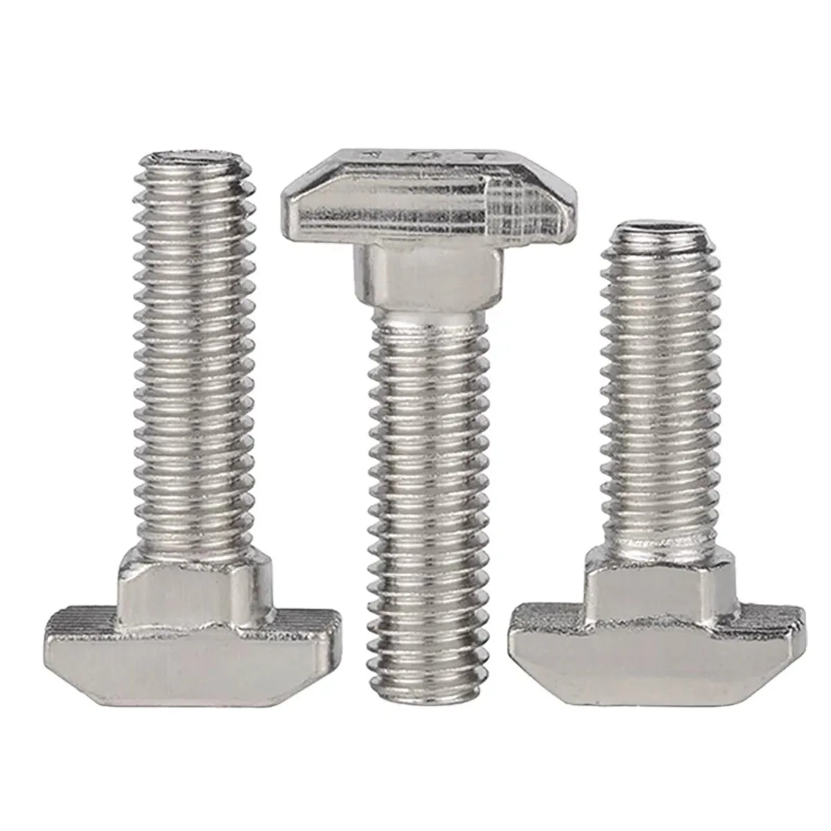 European Standard Aluminum Profile Fitting, T-bolt Hammer Head Screw, T Slot Bolt for20/30/40/45 Extrusion Profile, Thr