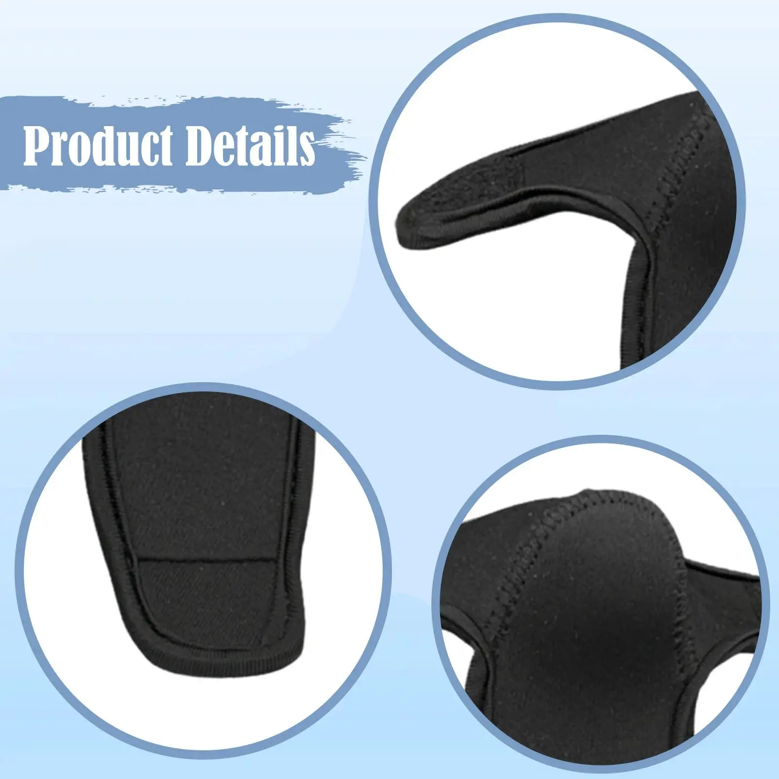Chest Protection Bike Stem Pad Sliding Guard Thick Fabric Handlebar Cover for Kids Balance Bike Outdoor Sport Comfort Grip