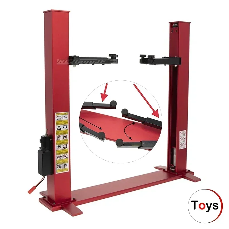 

1/10 1/8 Scale RC Car Two-Post Lift Garage Scenes Automatic Lift Dual Motor Gantry for Garage Series