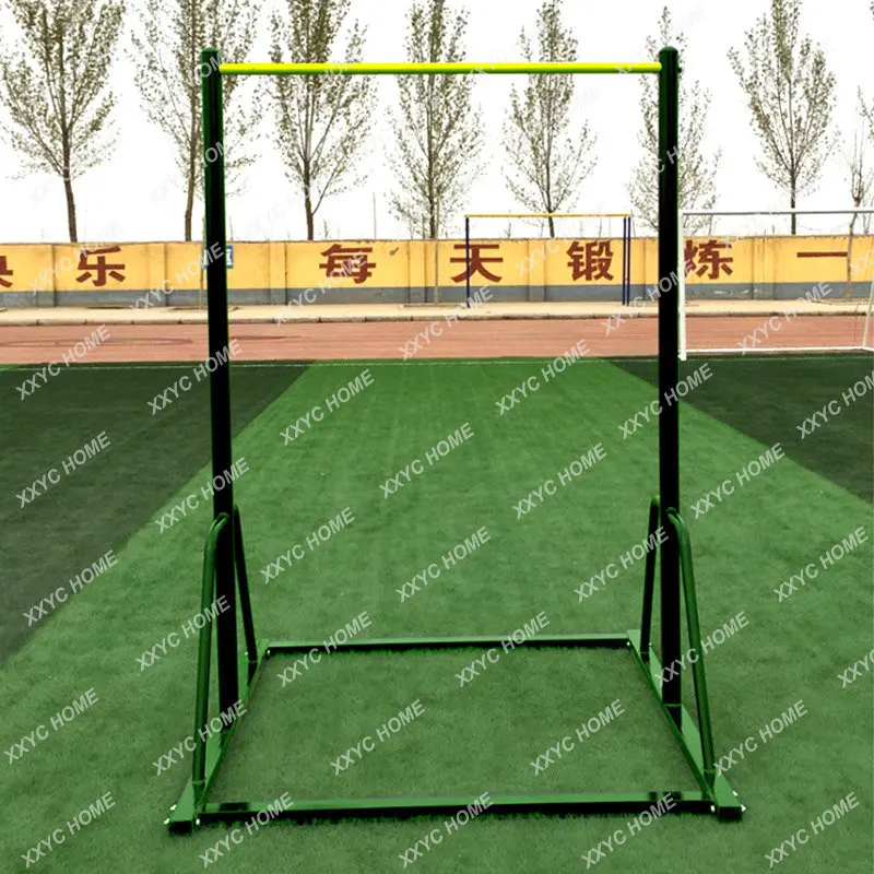 Outdoor Horizontal Bar Adjustable Height Movable Base Single Parallel Bar Pull-up Equipment