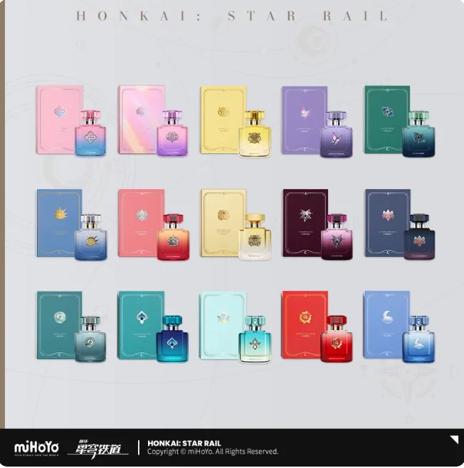 

Official MiHoYo Honkai: Star Rail Perfume Anime Fans Gift in Stock March 7th Cyrene