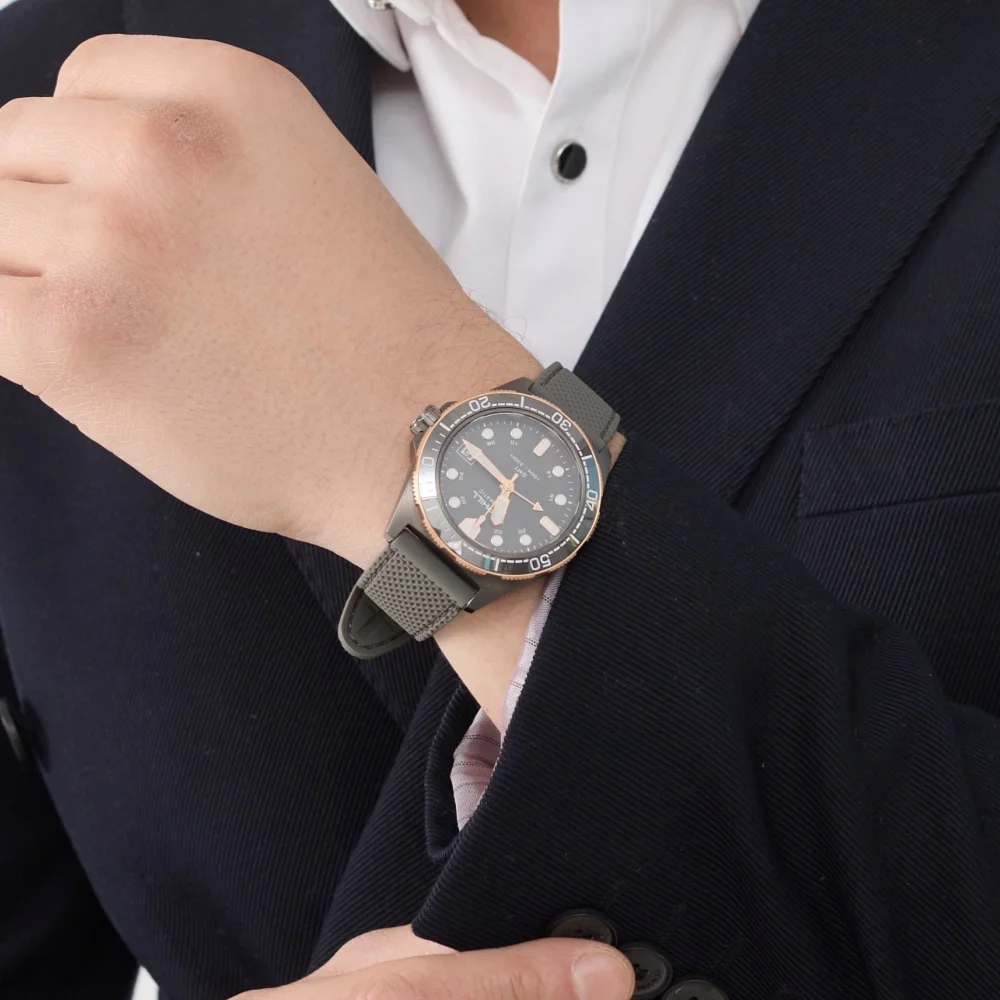 TOPHILL NH34 Movement Men's Automatic Watch Diver GMT Ceramic Bezel BGW9 Super Luminous 100M Water-Resistant Sapphire Gift