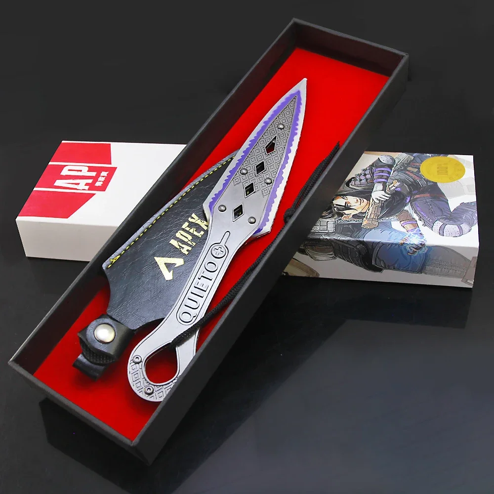 Apex Legends Heirloom 22cm Wraith Heirloom Kunai Game Keychain Weapon Model Knife Katana Sword Weapon Model Ornament Gifts Toys