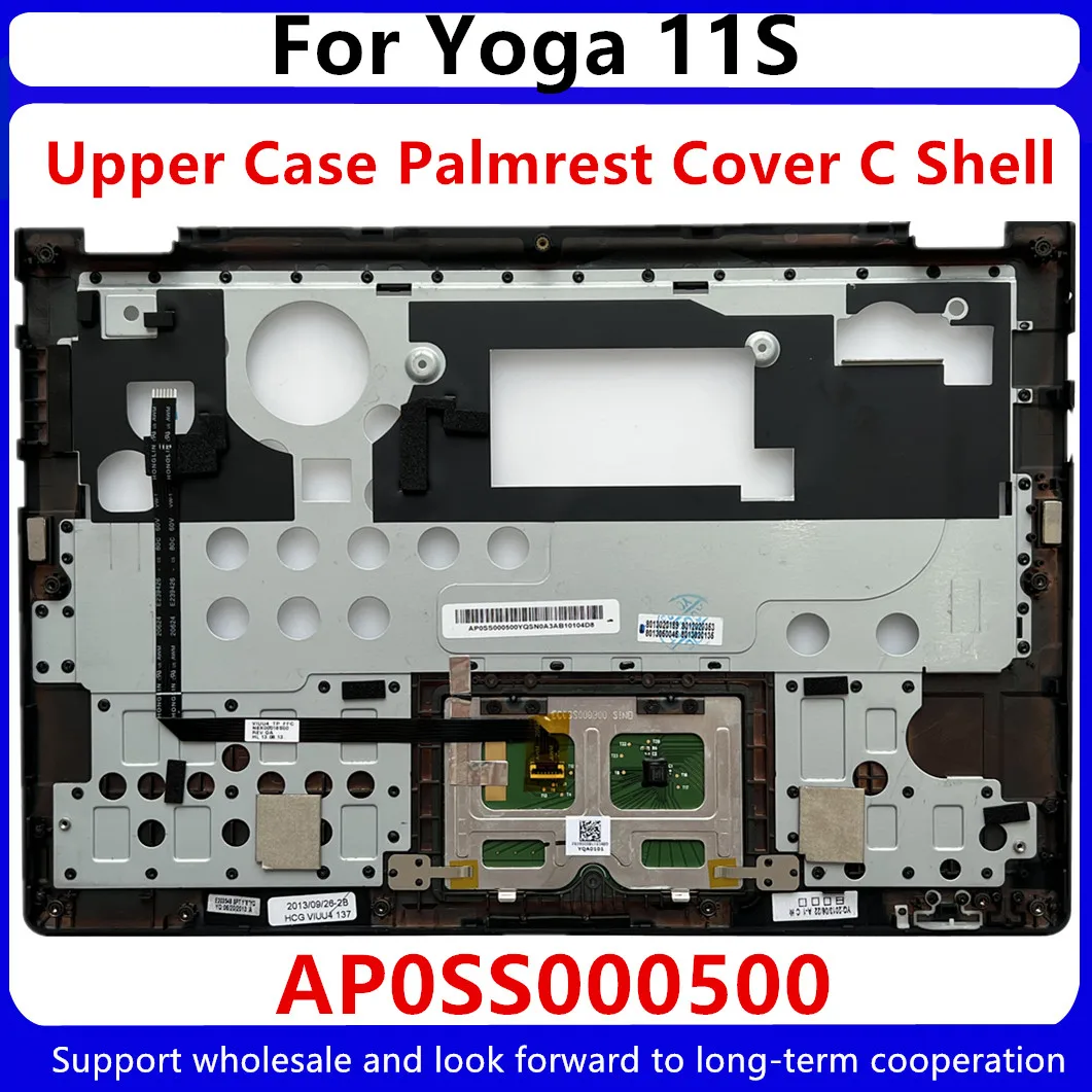 New For Lenovo YOGA 11S Palmrest Cover Upper Case Keyboard C Shell  AP0SS000500 Touchpad Trackpad Mouse Board With Cable