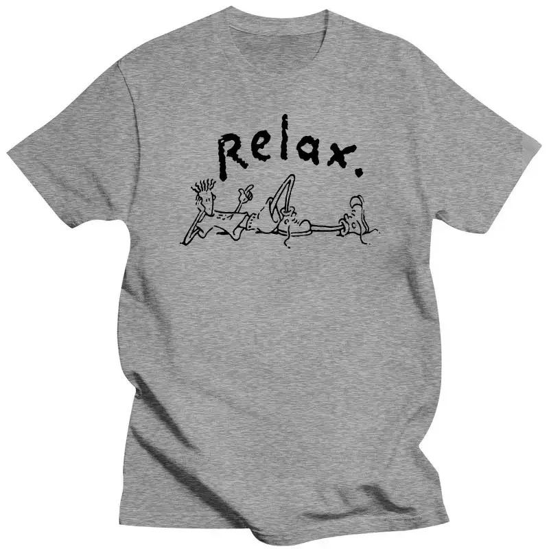 Fido Dido Relax T-Shirt Plus size Classic Tee Shirt Male Awesome 100 Percent Cotton Short-Sleeve Tee-shirt Fido Dido T Shirt