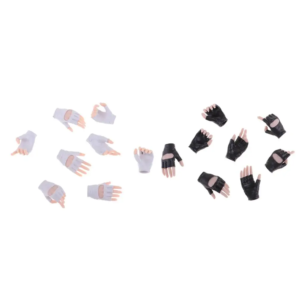 1:6 Scale Female Hand Playset for 12'' Action Figure Parts