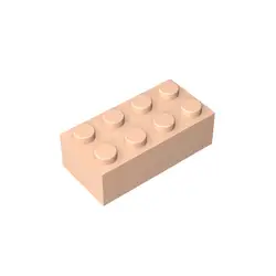 Gobricks 1 Pcs MOC Bricks 2 x 4 Assembles Particles Compatible With 3001 Model Building Blocks Parts Children's Educational Toys