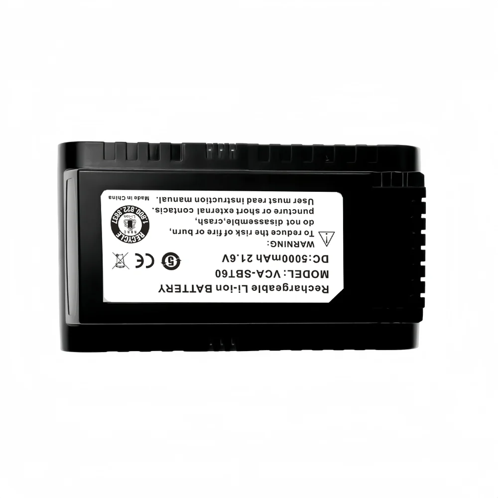 

5000mAh Battery 21.6v Battery for Samsung Jet75/90/90e/vs9000 Vacuum Cleaners VCA-SBT90