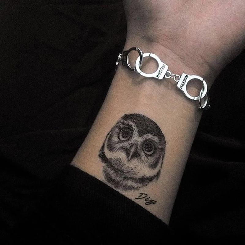 Pulseira jóias presente moda punk liberdade algemas pulseira amante casal corrente