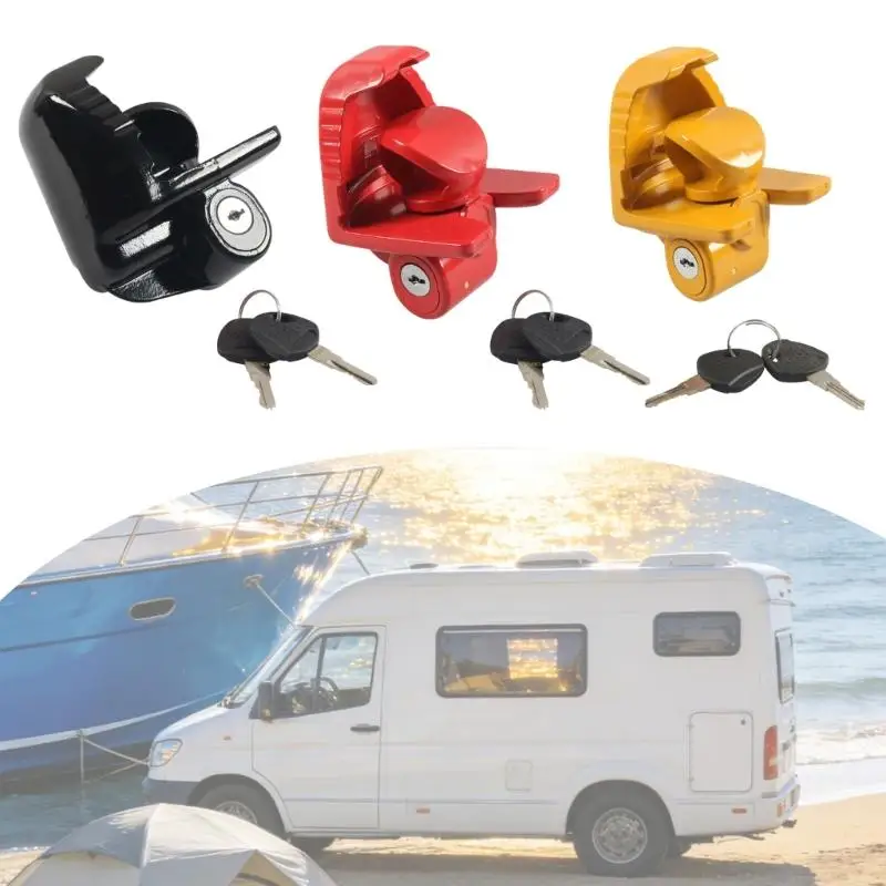 

J0MA Premium Metal Trailer Coupler Lock Blocks Unauthorized Removal Of Ball Mount