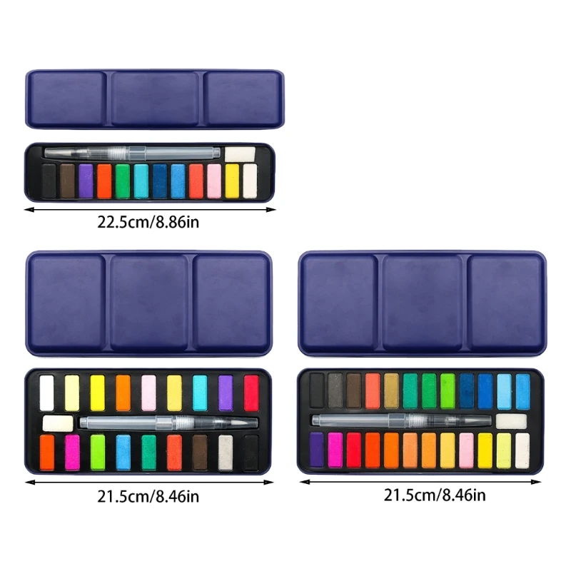 12/18/24 Color Solid Watercolor Pigments for Beginner Painting