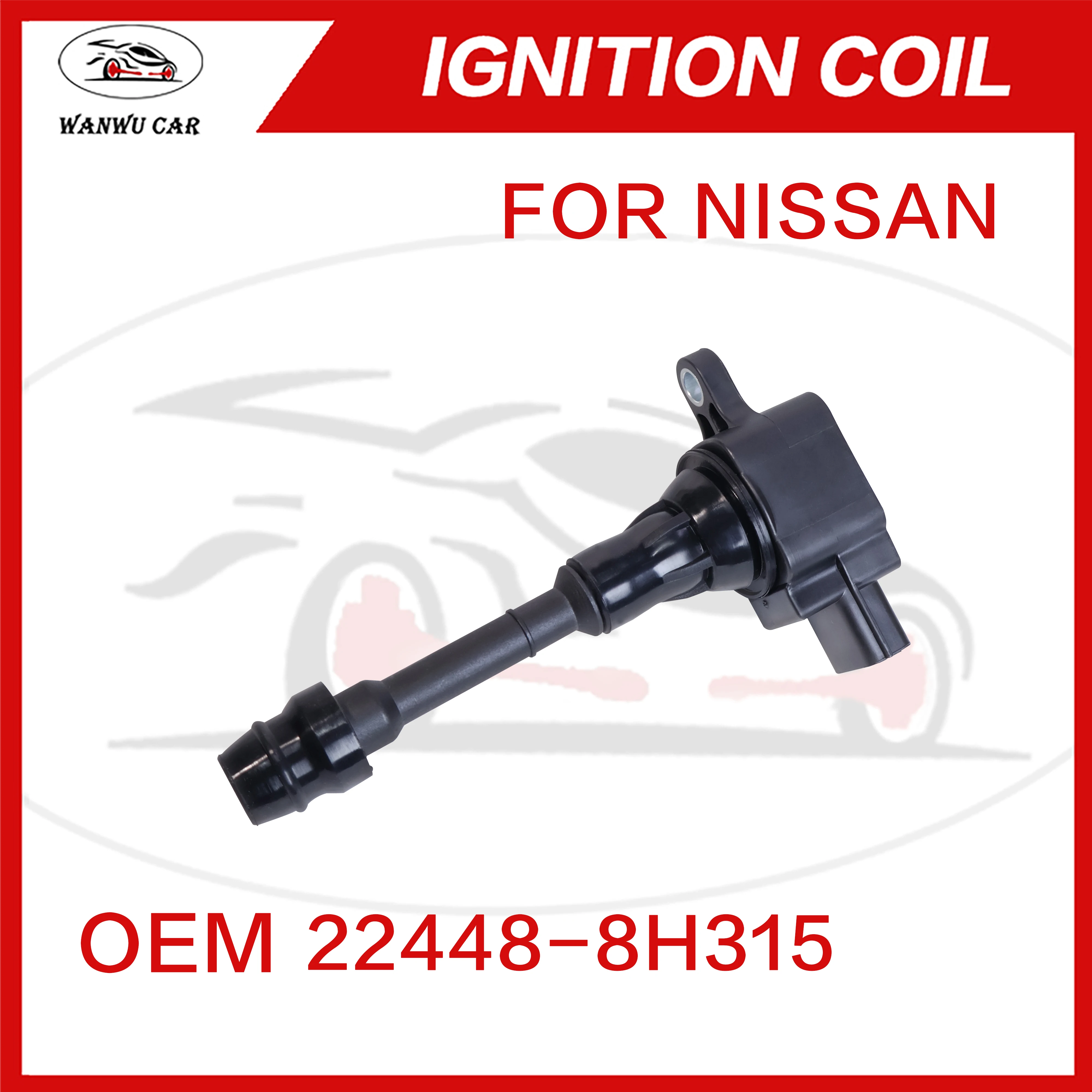 22448-8H315 Ignition Coil Igniter Suitable For NISSAN 22448-8H300 ​22448-8H310 ​22448-8H311 22448-9Y600