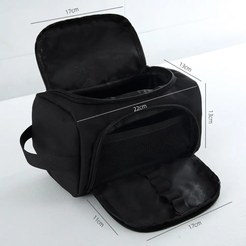 Simple Oxford Cloth Pencil Case Waterproof Large Capacity Stationery Storage Bag Multi-layer Stationery Organizer Students