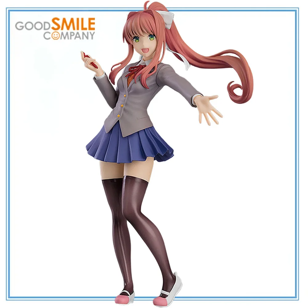 

100% оригинал на складе Good Smile Company Pop Up Parade Doki Doki Literature Club! Фигурка аниме Monika Collection Series