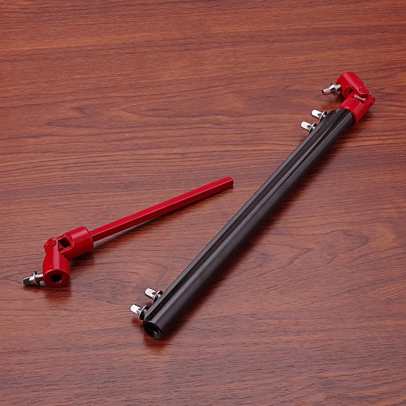 Double Bass Drum Pedal Drive Shaft Rod Double Drum Pedal Linking Bar Replacement Drum Kits Drum Pedal Accessories 24BD