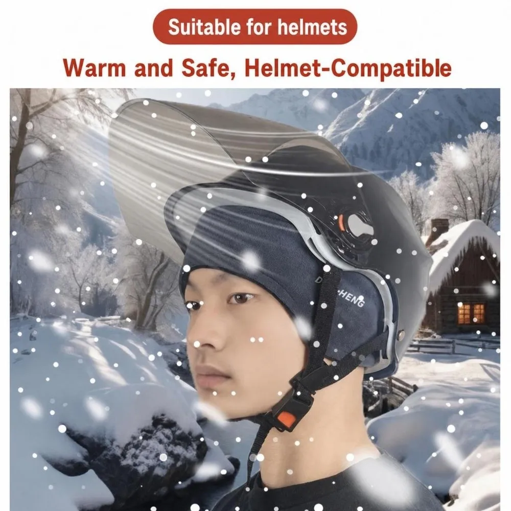New Windproof Winter Earmuffs Polar Fleece Stretchy Fleece Ear Muffs Thermal Fabric Non-Slip Sports Earmuffs Men Women