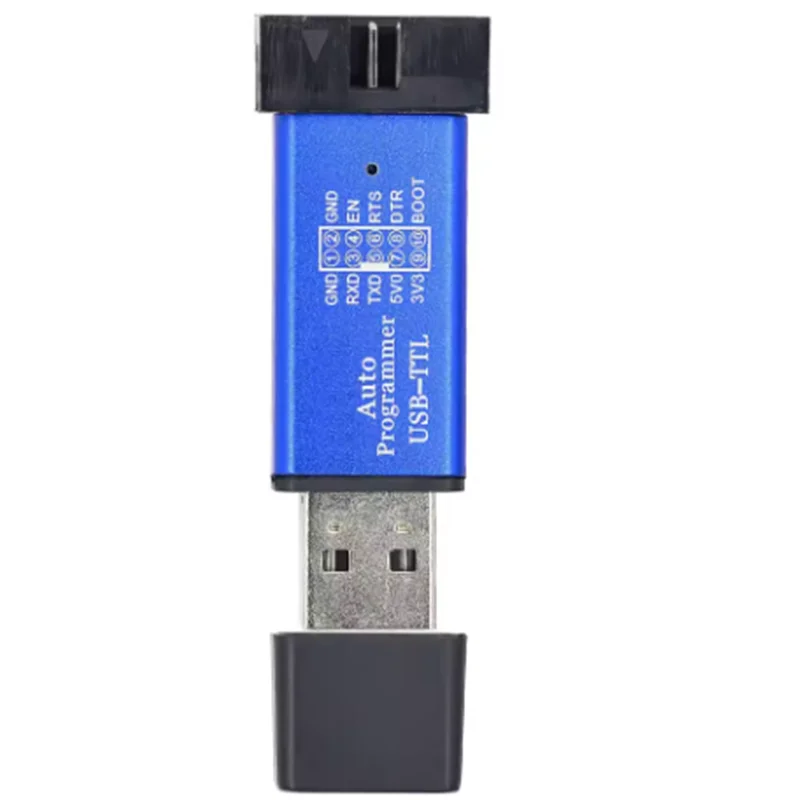 STC download cable microcontroller programmer USB to TTL no manual cold start STCISP 3.3V/5V