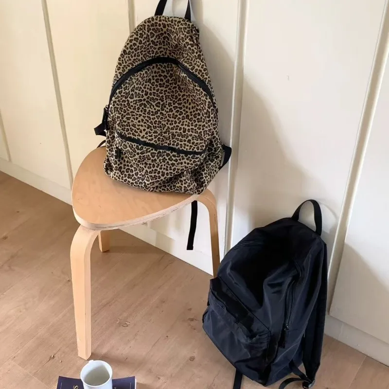 

Нейлоновый детский рюкзак для мальчиков, дорожные рюкзаки, легкие школьные сумки большой вместимости, леопардовая студенческая спортивная сумка, трендовый рюкзак 백팩